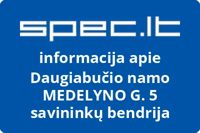 Daugiabučio namo MEDELYNO G. 5 savininkų bendrija