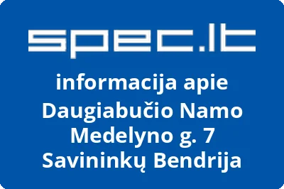 Daugiabučio namo Medelyno g. 7 savininkų bendrija