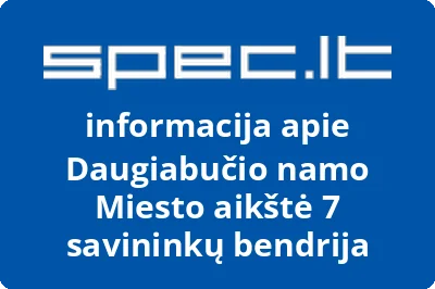 Daugiabučio namo Miesto aikštė 7 savininkų bendrija