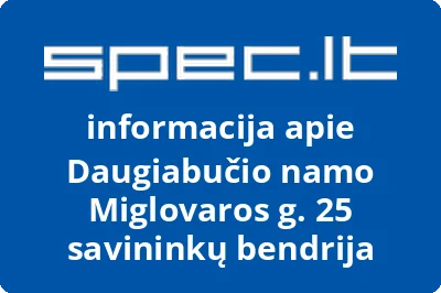 Daugiabučio namo Miglovaros g. 25 savininkų bendrija