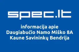 Daugiabučio Namo Miško 8A Kaune Savininkų Bendrija | spec.lt