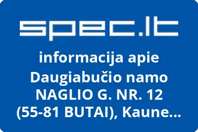 Daugiabučio namo NAGLIO G. NR. 12 (55-81 BUTAI), Kaune savininkų bendrija
