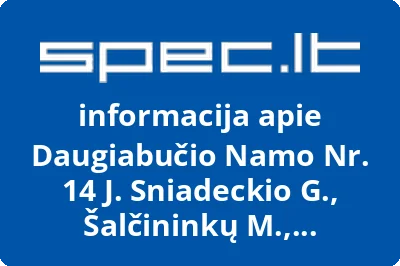 Daugiabučio Namo Nr. 14 J. Sniadeckio G., Šalčininkų M., Šalčininkų r. Sav. Savininkų Bendrija Vaivorykštė