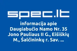 Daugiabučio Namo Nr. 35 Jono Pauliaus II G., Eišiškių M., Šalčininkų r. Sav. Savininkų Bendrija | spec.lt
