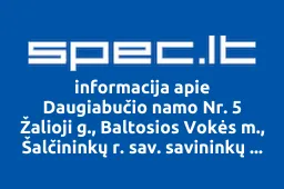 Daugiabučio namo Nr. 5 Žalioji g., Baltosios Vokės m., Šalčininkų r. sav. savininkų bendrija | spec.lt
