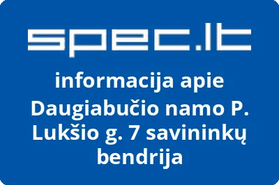 Daugiabučio namo P. Lukšio g. 7 savininkų bendrija
