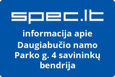 Daugiabučio namo Parko g. 4 savininkų bendrija