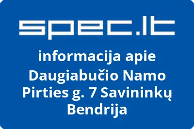 Daugiabučio Namo Pirties g. 7 Savininkų Bendrija