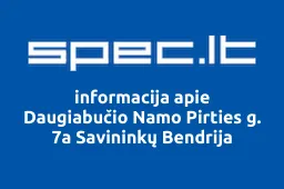 Daugiabučio Namo Pirties g. 7a Savininkų Bendrija | spec.lt