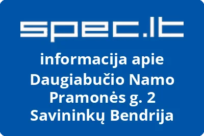 Daugiabučio Namo Pramonės g. 2 Savininkų Bendrija