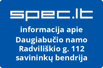 Daugiabučio namo Radviliškio g. 112 savininkų bendrija