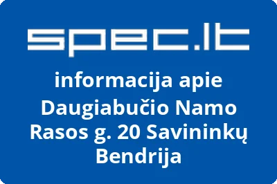 Daugiabučio Namo Rasos g. 20 Savininkų Bendrija