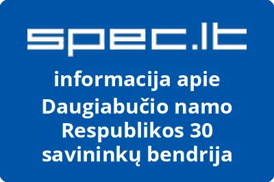 Daugiabučio namo Respublikos 30 savininkų bendrija