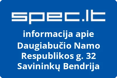 Daugiabučio Namo Respublikos g. 32 Savininkų Bendrija