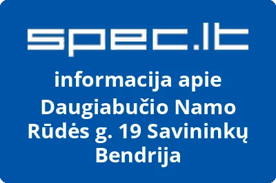 Daugiabučio Namo Rūdės g. 19 Savininkų Bendrija