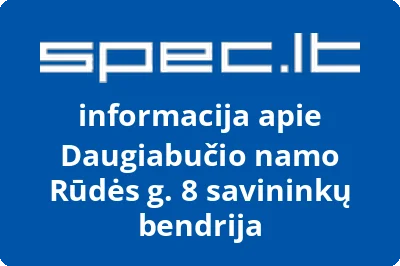 Daugiabučio namo Rūdės g. 8 savininkų bendrija