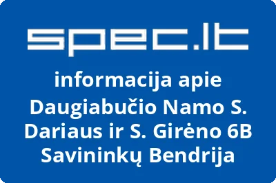 Daugiabučio Namo S. Dariaus ir S. Girėno 6B Savininkų Bendrija