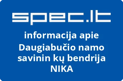 Daugiabučio namo savinin kų bendrija NIKA