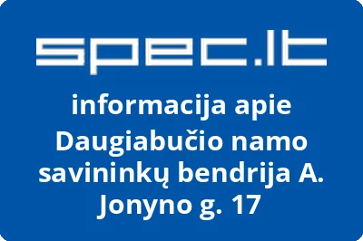 Daugiabučio namo savininkų bendrija A. Jonyno g. 17