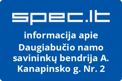 Daugiabučio namo savininkų bendrija A. Kanapinsko g. Nr. 2