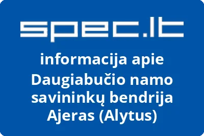 Daugiabučio namo savininkų bendrija Ajeras (Alytus)
