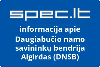 Daugiabučio namo savininkų bendrija Algirdas