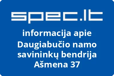 Daugiabučio namo savininkų bendrija Ašmena 37