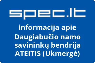 Daugiabučio namo savininkų bendrija ATEITIS (Ukmergė)