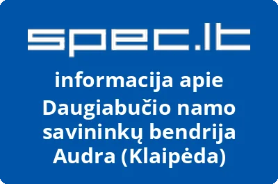 Daugiabučio namo savininkų bendrija Audra (Klaipėda)