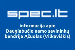 Daugiabučio namo savininkų bendrija Ąžuolas (Vilkaviškis) | spec.lt