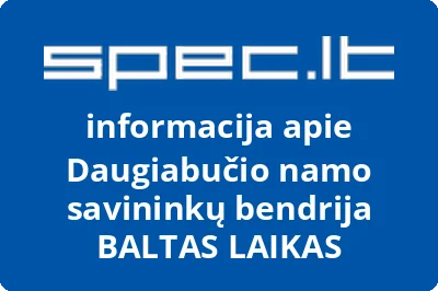 Daugiabučio namo savininkų bendrija BALTAS LAIKAS
