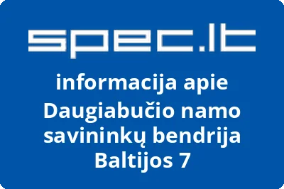 Daugiabučio namo savininkų bendrija Baltijos 7