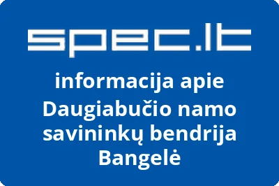Daugiabučio namo savininkų bendrija Bangelė