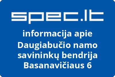 Daugiabučio namo savininkų bendrija Basanavičiaus 6