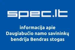 Daugiabučio namo savininkų bendrija Bendras stogas | spec.lt