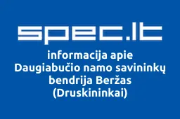 Daugiabučio namo savininkų bendrija Beržas (Druskininkai) | spec.lt