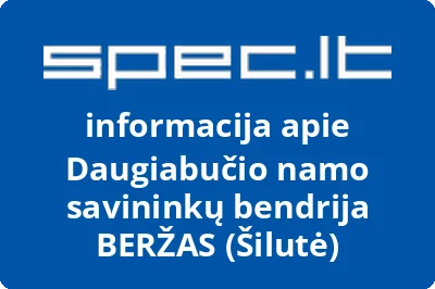 Daugiabučio namo savininkų bendrija BERŽAS