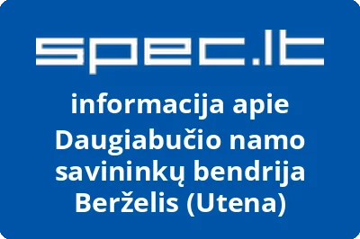 Daugiabučio namo savininkų bendrija Berželis