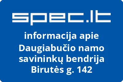 Daugiabučio namo savininkų bendrija Birutės g. 142