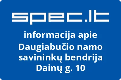Daugiabučio namo savininkų bendrija Dainų g. 10