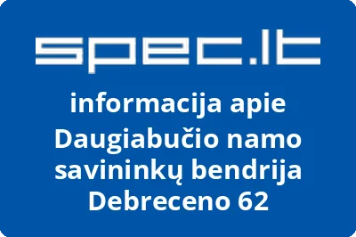 Daugiabučio namo savininkų bendrija Debreceno 62