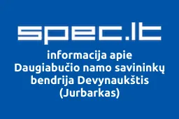 Daugiabučio namo savininkų bendrija Devynaukštis (Jurbarkas) | spec.lt