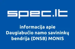 Daugiabučio namo savininkų bendrija (DNSB) MONIS