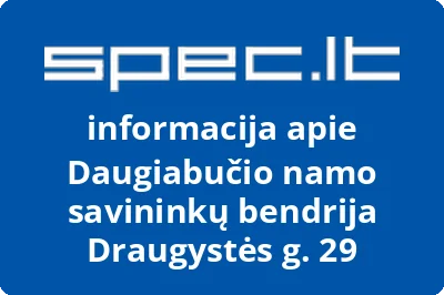 Daugiabučio namo savininkų bendrija Draugystės g. 29