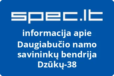 Daugiabučio namo savininkų bendrija Dzūkų 38
