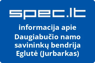 Daugiabučio namo savininkų bendrija Eglutė (Jurbarkas)