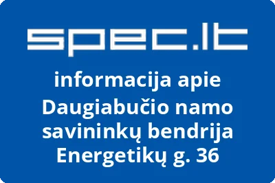 Daugiabučio namo savininkų bendrija Energetikų g. 36