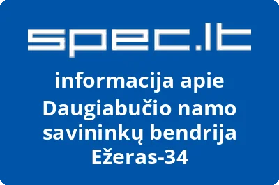 Daugiabučio namo savininkų bendrija Ežeras-34