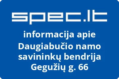 Daugiabučio namo savininkų bendrija Gegužių g. 66