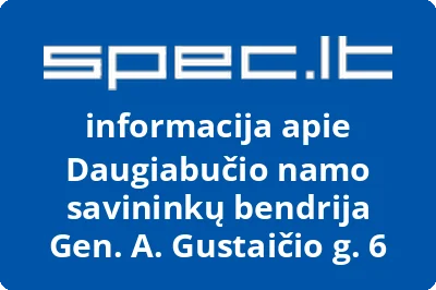 Daugiabučio namo savininkų bendrija Gen. A. Gustaičio g. 6
